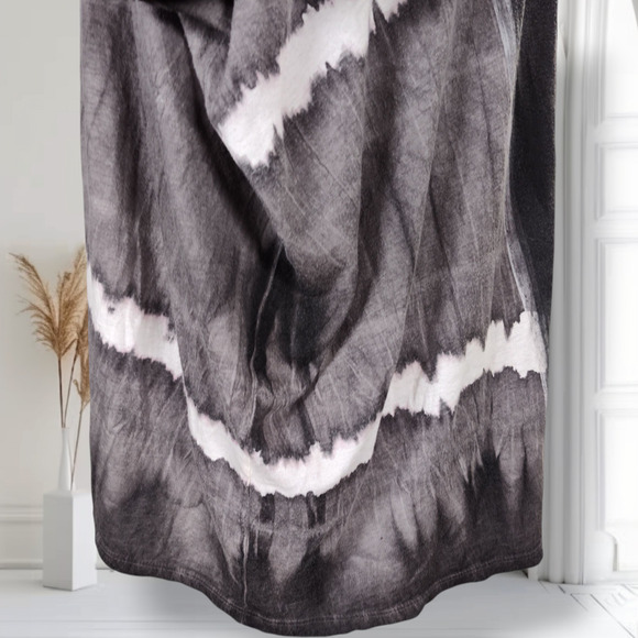 AllSaints Spitalfields Oversized Horse Graphic Tee M Cotton Modal Tie Dye Top - Picture 4 of 15